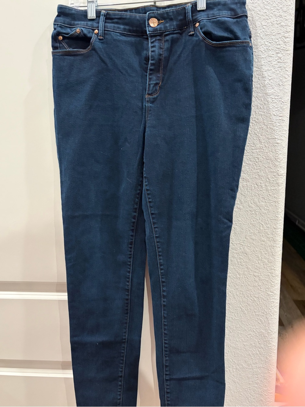 Chico's Women's Skinny Jeans in Deep Navy